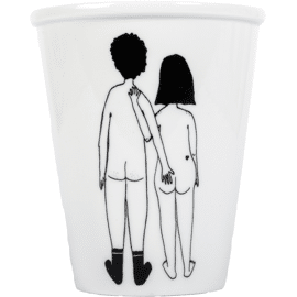 Cup Naked Couple back / Helen b